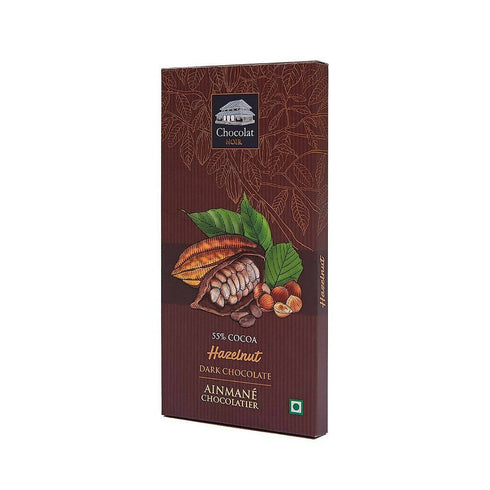 Ainmane Hazelnut Dark Chocolate 55% Cocoa