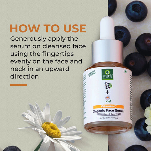 Organic Harvest Vitamin C Organic Face Serum