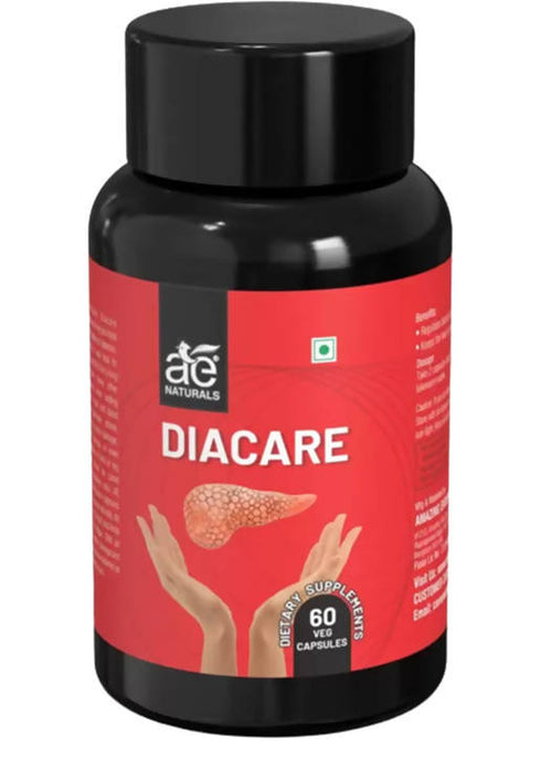 Ae Naturals Diacare Capsules 60 Caps