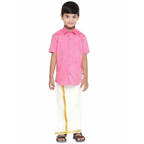 Ramraj Giza Cotton Set Pink