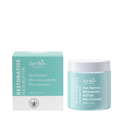 Earth Rhythm Restorative Hair Butter Pea Protein Murumuru Butter Rice Ferment