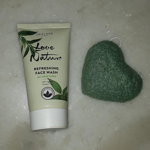 Oriflame Love Nature Refreshing Face Wash with Organic Green Tea