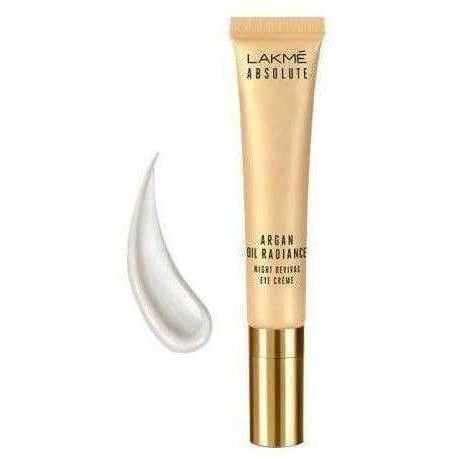 Lakme Absolute Argan Oil Radiance Night Revival Eye Cream 15 g