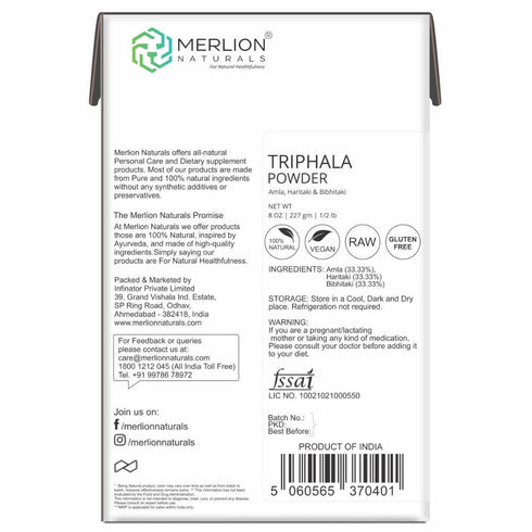 Merlion Naturals Triphala Powder