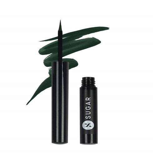 Sugar Eye Warned You So! Double Matte Eyeliner Green Book | Marsh Green