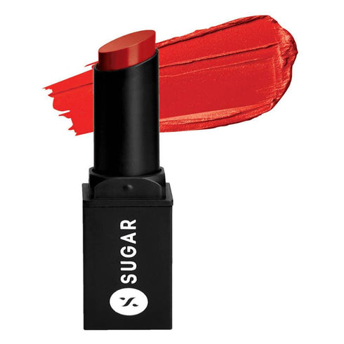 Sugar Never Say Dry Creme Lipstick Christmas Coral | Deep Coral