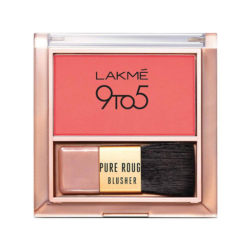 Lakme 9To5 Pure Rouge Blusher | Coral Punch