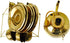 Brass Miniature Tea Cup Saucer Kettle Set 0.008Kg