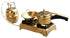 Brass Mini Miniature Set Children Playing 0.045Kg