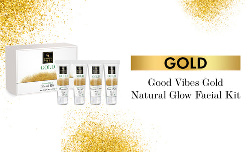 Good Vibes Gold Natural Glow Facial Kit