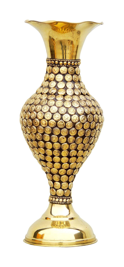 Brass Home And Garden Flower Pot 0.54Kg