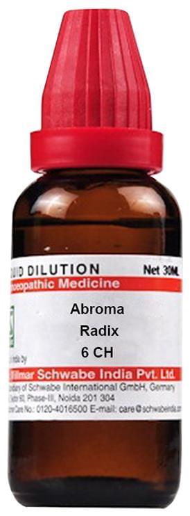 Dr Willmar Schwabe India Abroma Radix Dilution 6 CH