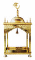 Brass Temple Round Dom 9.56Kg