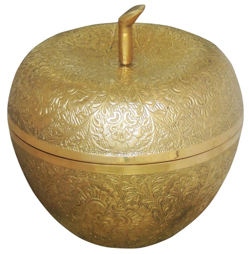 Brass Apple Shape Bowl 0.94Kg