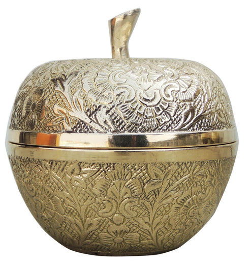 Brass Apple Shape Bowl 0.3Kg