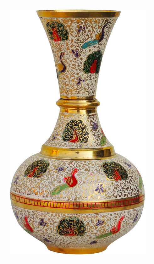 Brass Home And Garden Flower Pot 0.99Kg