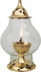 Brass Oil Lamp Deepak With Chimney 0.12Kg