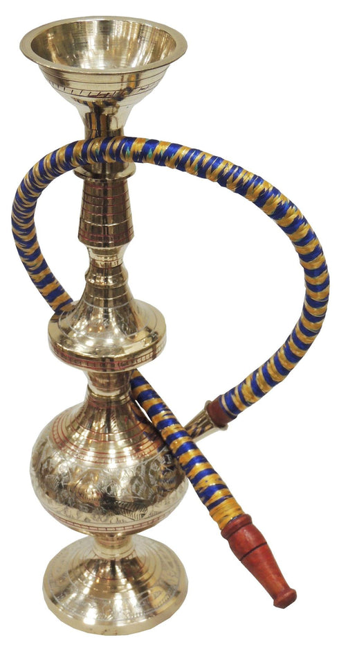 Brass Hookah | Hukka Fancy 0.43Kg