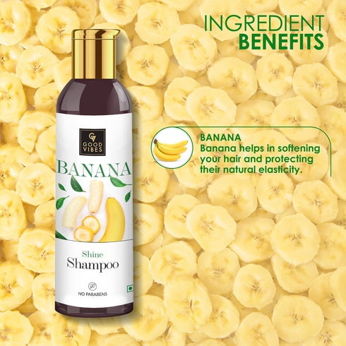 Good Vibes Banana Shine Shampoo