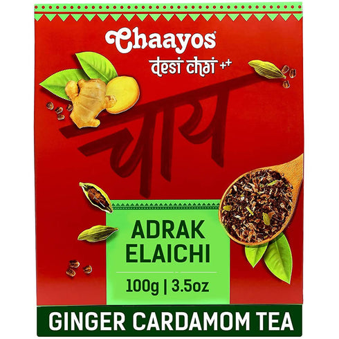 Chaayos Adrak Elaichi Tea Powder |Ginger & Cardamom