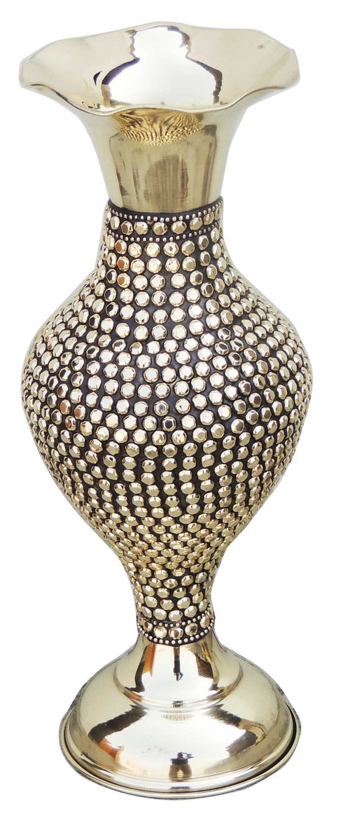 Brass Beads Flower Pot 0.575Kg