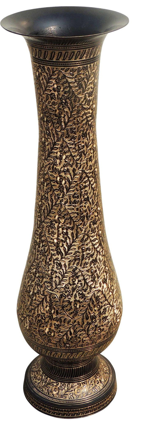 Brass Flower Pot Vase 2.94Kg