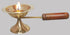 Brass Oil Lamp Deepak With Wooden Handle 0.11Kg