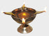 Brass Table Oil Lamp Deepak 4 Wicks 0.11Kg