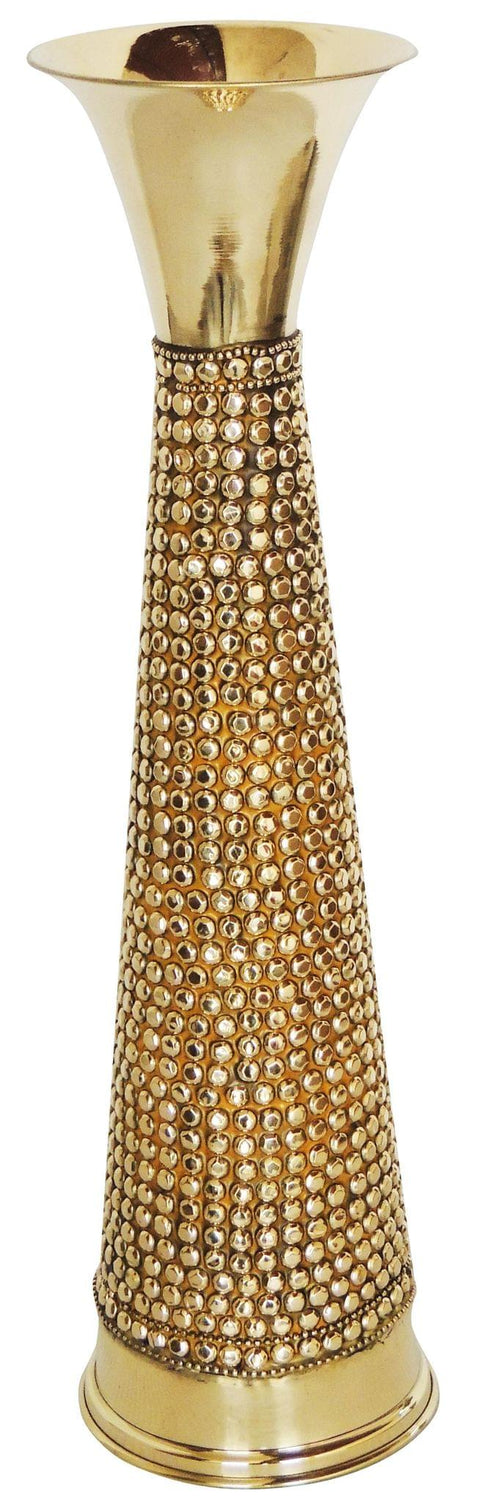 Brass Flower Pot Vase 0.64Kg