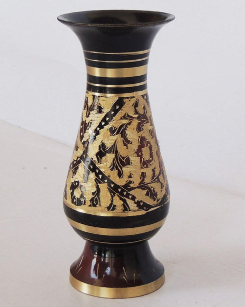 Brass Flower Pot Vase 0.17Kg