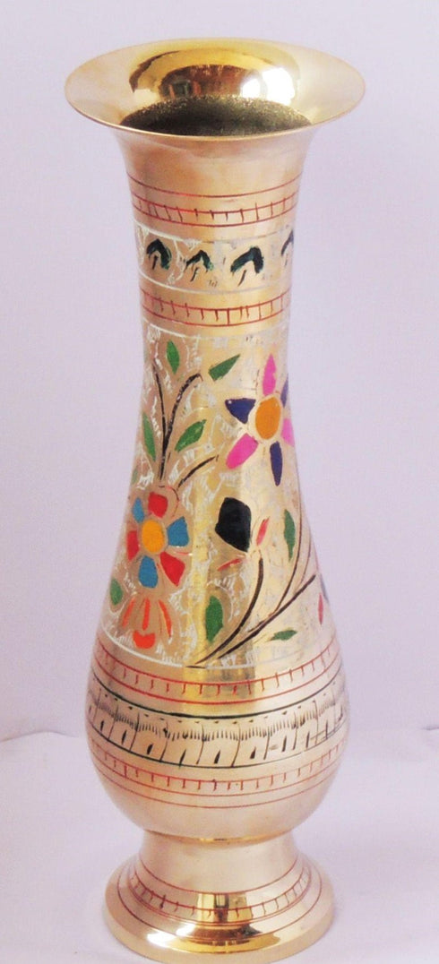 Brass Flower Pot Vase 0.545Kg