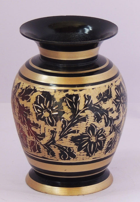 Brass Flower Pot Vase 0.21Kg