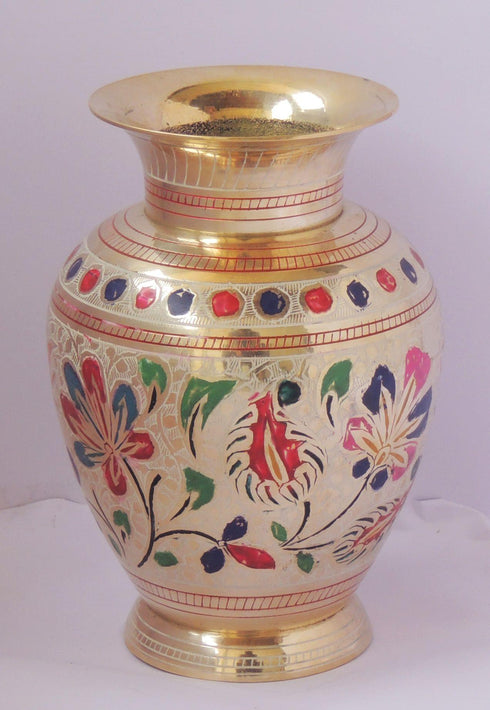 Brass Flower Pot Vase 0.67Kg
