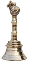 Brass Pooja Hand Bell Nandi Ganti 0.38kg