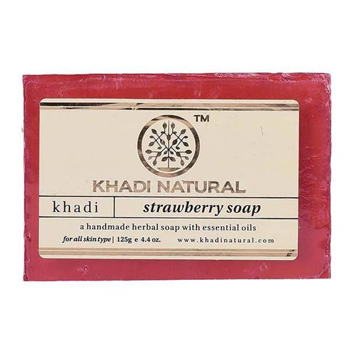 Khadi Natural Strawberry Soap 250g