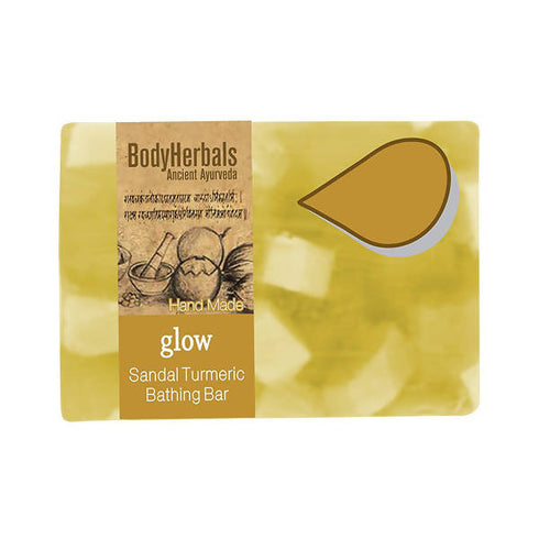 Bodyherbals Glow Sandal and Turmeric Bathing Bar 100g