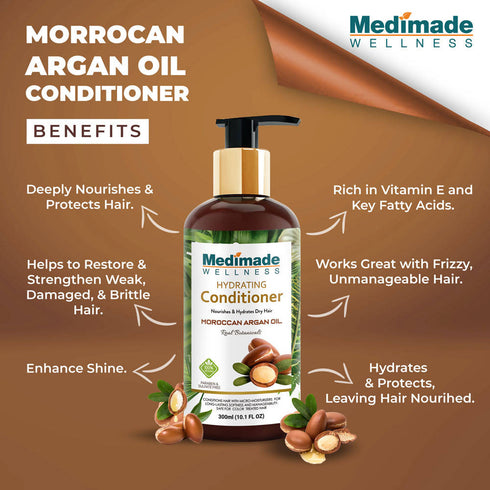 Medimade Wellness Hydrating Conditioner With Moroccan Argan Oil
