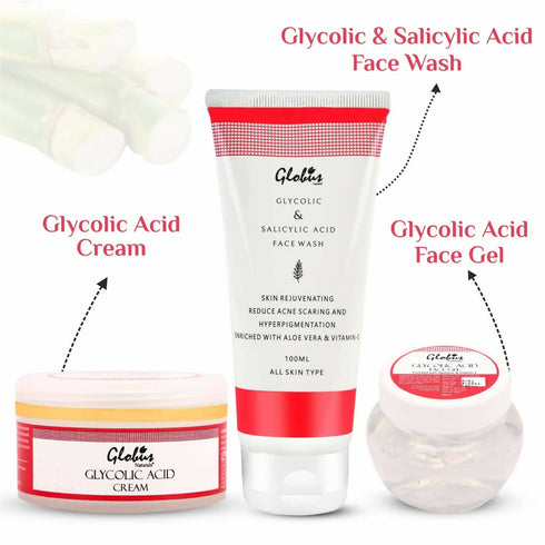 Globus Naturals Glycolic Acid Face Cream