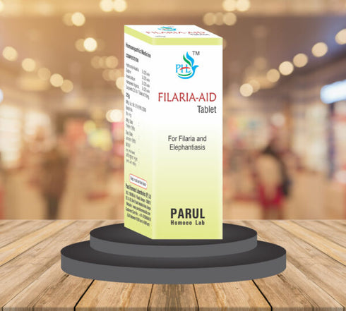 Parul Homeopathy Filaria Aid Tablet 25g