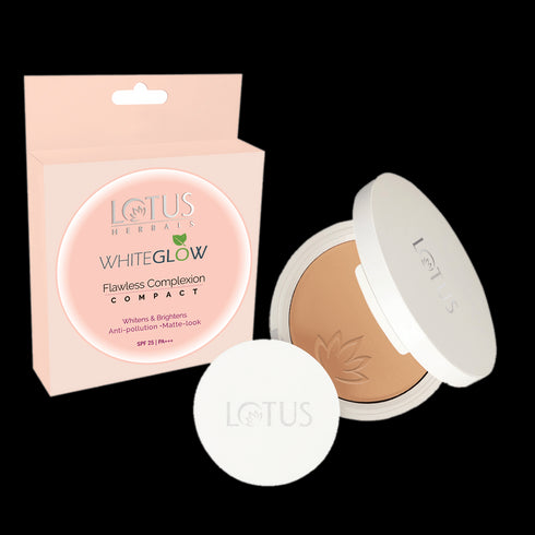 Lotus Whiteglow Flawless Complexion Compact Honey Wgc2