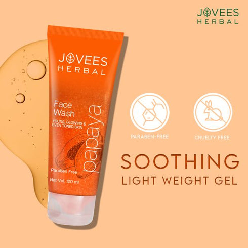 Jovees Herbal Papaya Face Wash For Women Men