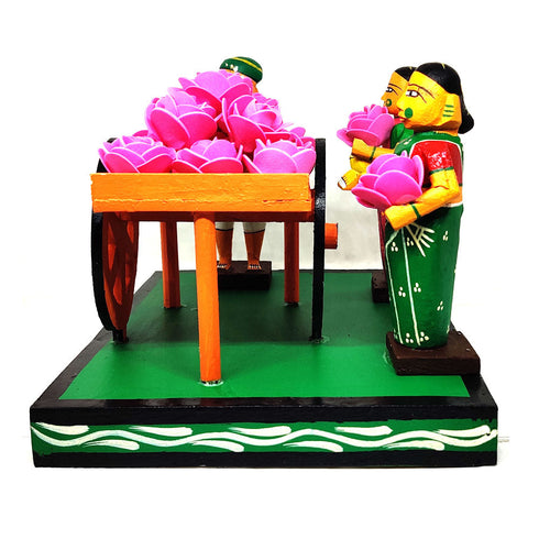 Flower Seller Kondapalli Bommalu