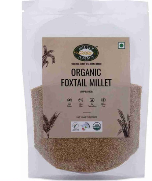 Millet Amma Organic Foxtail Millet Grains