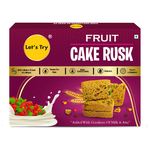 Let's Try Fruit Cake Rusk