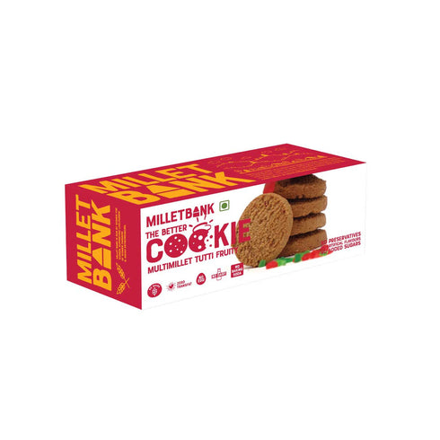 Millet bank Multi Millet Tooti Fruti Cookie 100g