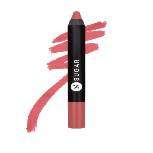 Sugar Matte As Hell Crayon Lipstick Sunny Randall | Warmtoned light coral