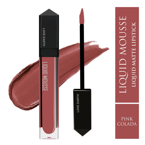 Love Earth Liquid Mousse Lipstick Pink Colada