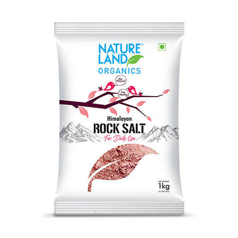 Nature Land Organics Himalayan Pink Rock Salt