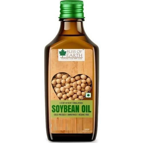 Bliss of Earth Certified Organic Soyabean Oil
