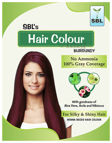 SBL Hair Colour 12 Sachets Burgundy